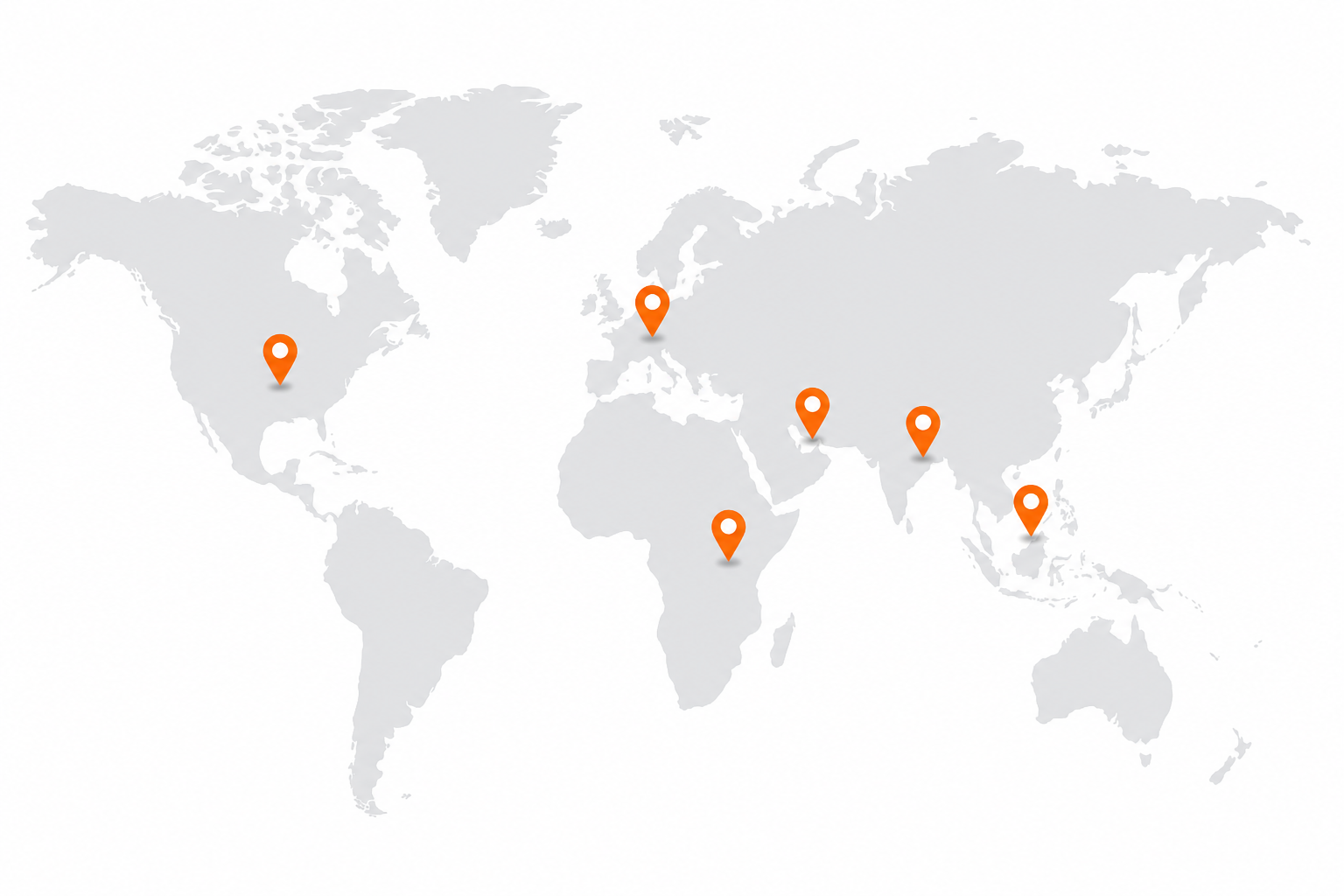 Global Presence Map